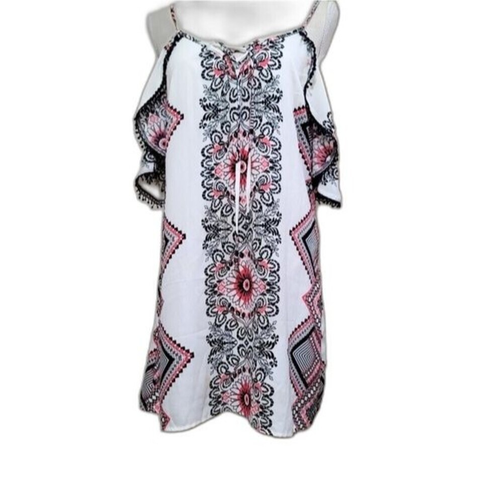 Trixxi Cold Shoulder Dress Juniors Medium